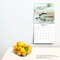 Inspired Living | 2024 12 x 24 Inch Monthly Square Wall Calendar | Brush Dance | Photography Quotes Inspiration